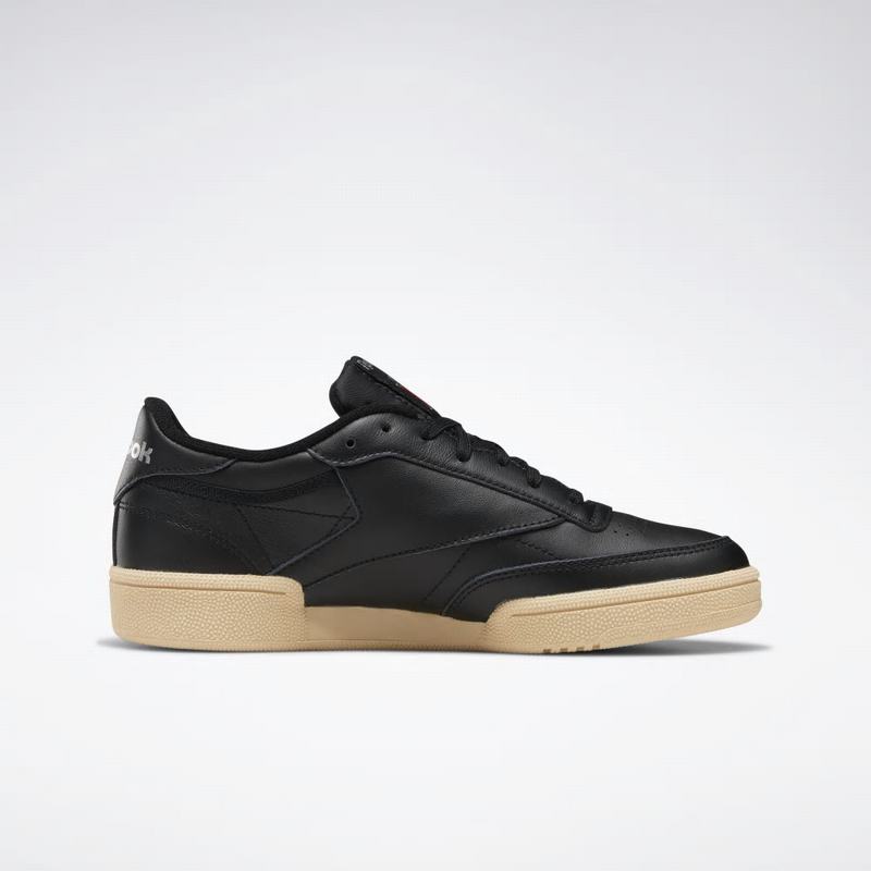 Reebok Club C 85 Tenisky Damske - Čierne/Hnede MW7828TF